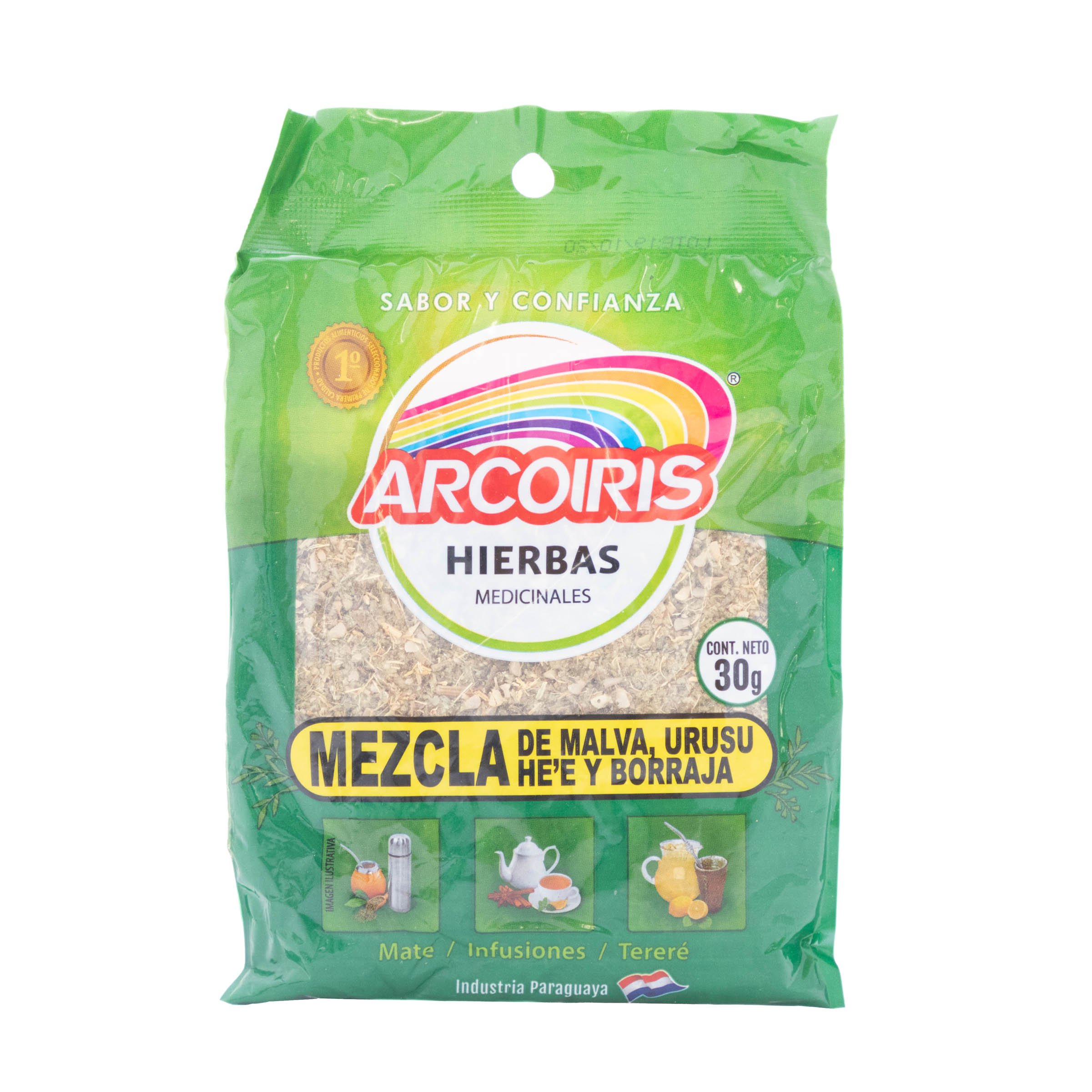 Mezcla de Malva, Urusu Hee y Borraja