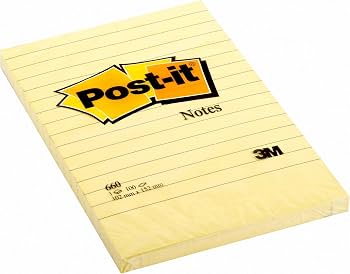 Adhesivo Post-It Nota Amarillo 3m
