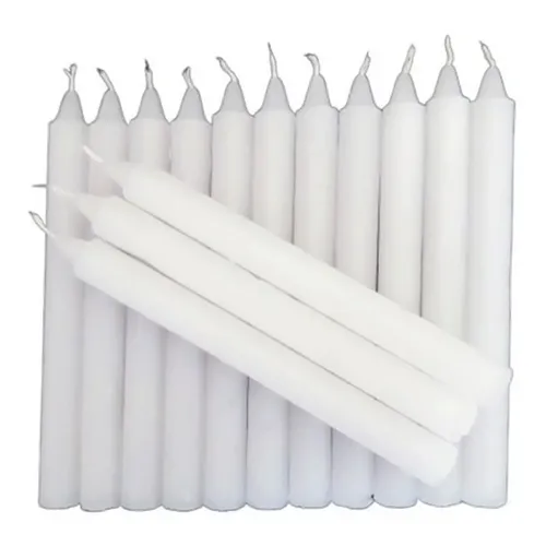 Vela Palito Blanca x20