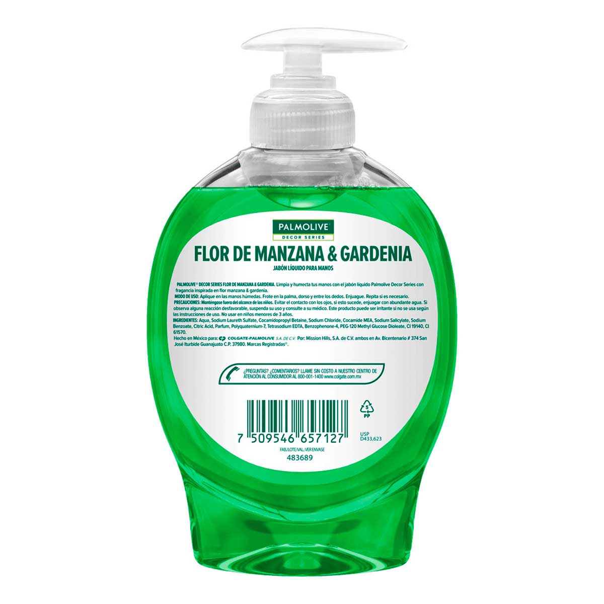 Palmolive Jabón Líquido Flor de Manz y Gar