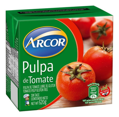 Pulpa de Tomate Suave Arcor 520g