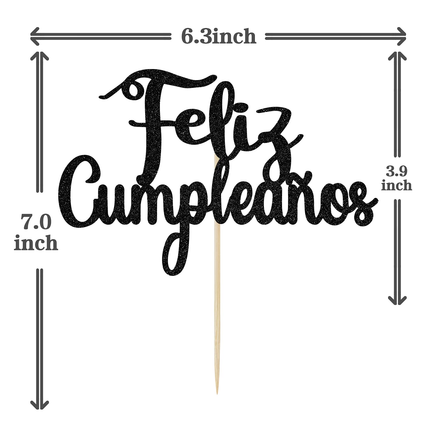 Topper Feliz Cumpleaños Ciclon