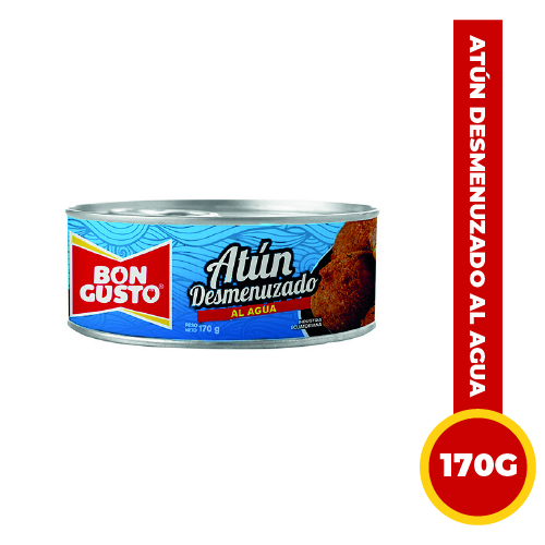 Atún Desmenuzado al Agua Bon Gusto 170g