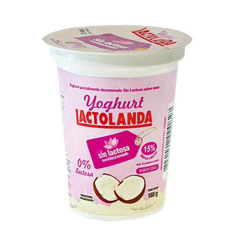 Yoghurt sin Lactosa Coco Lacto 180cc