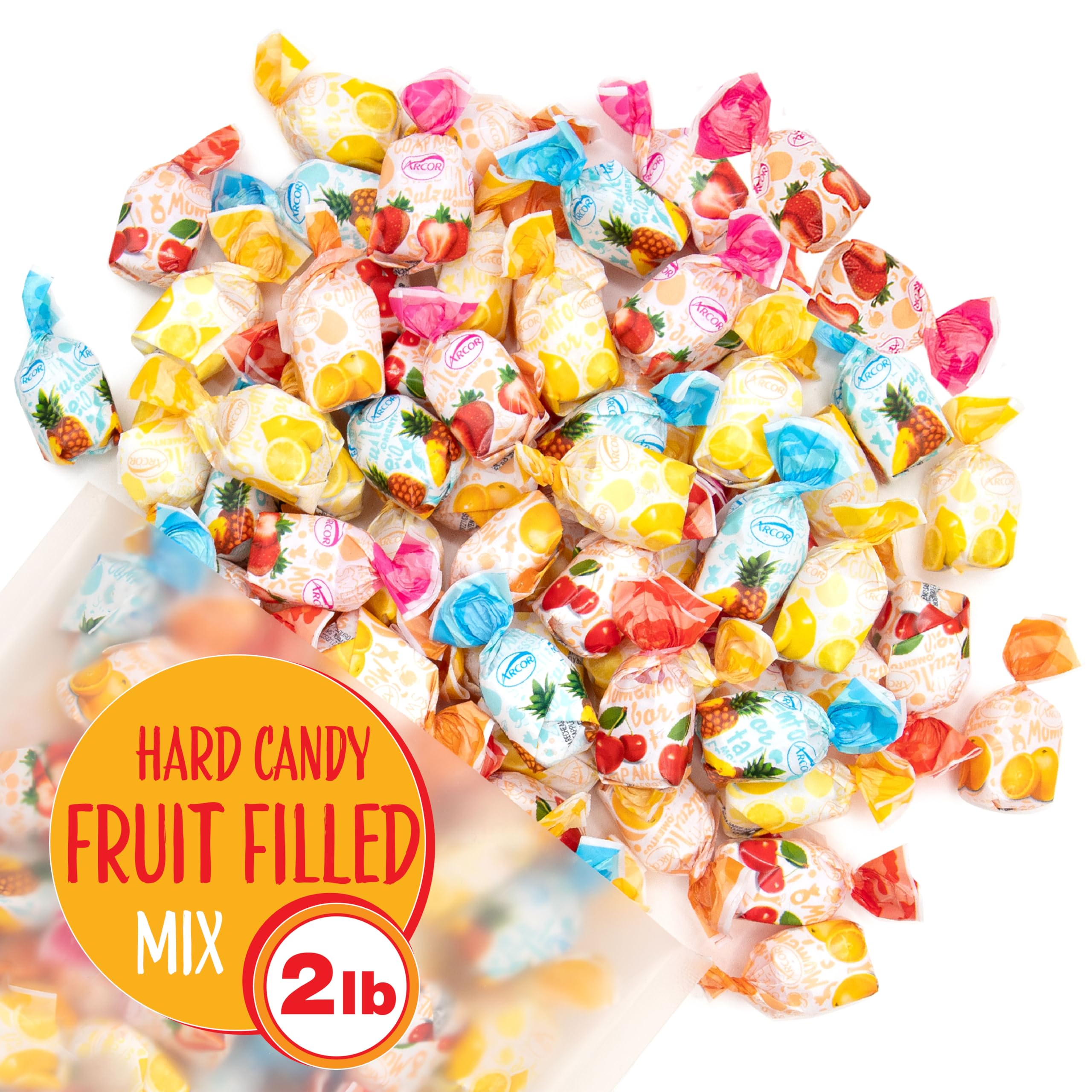 Caramelo Duro Relleno Hortela 34x250g