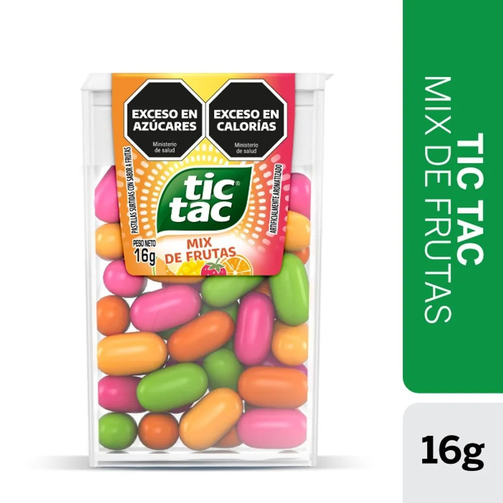 Tic Tac Pastillas Mix de Frutas 16g