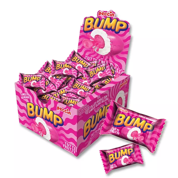 Chicle Peccin Bump Frutilla 140g
