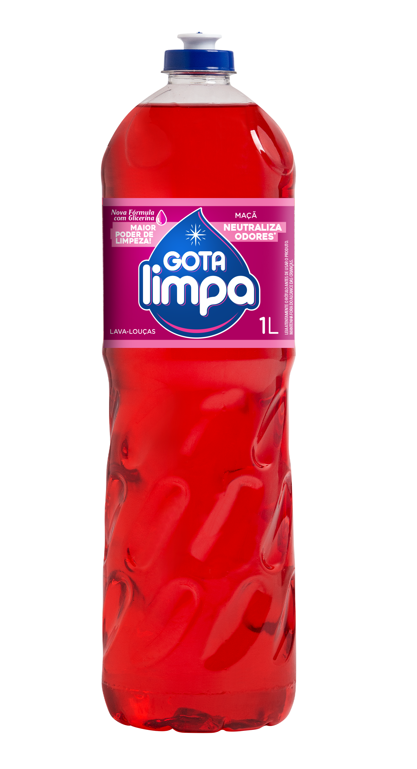 Detergente Lv. Gota Limpa Manzana 500ml