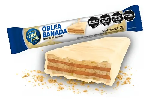 Oblita Oblea Baño Chocolate Blanco 28g