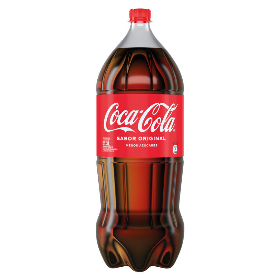 Coca Cola Descartable 3L x4