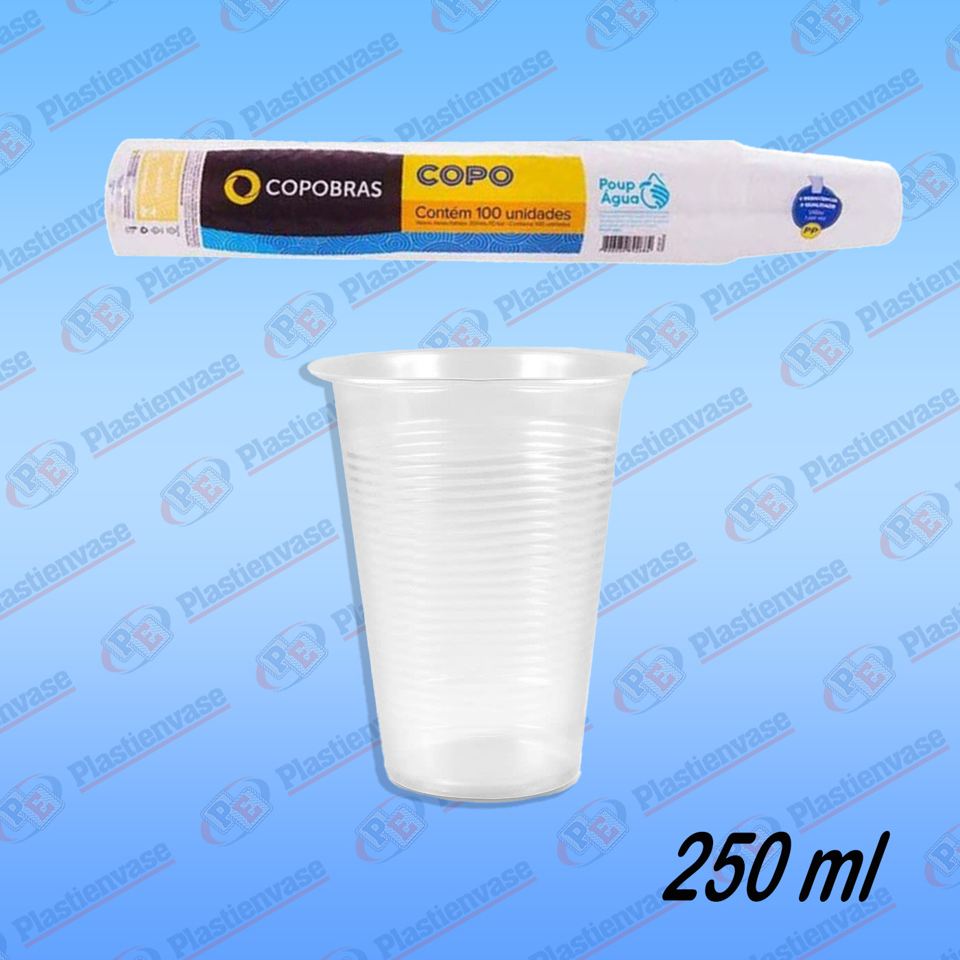Vaso P. Copobras 250ml x100