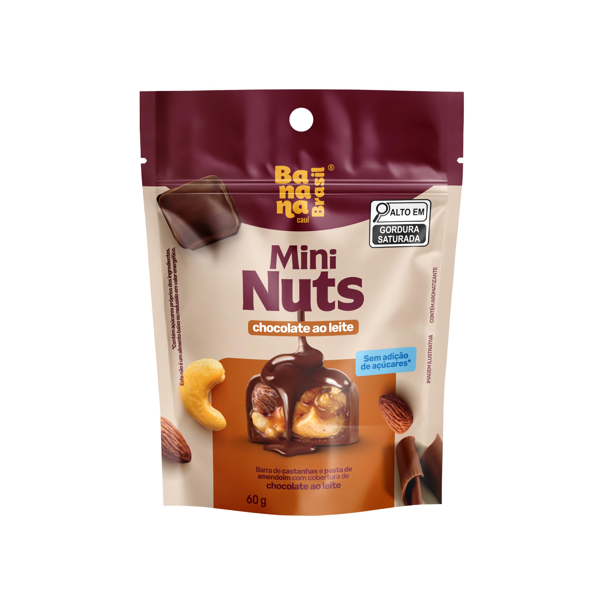 Nutsbites Chocolate Medio Amargo 60g