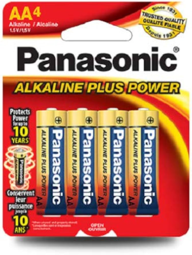 Pilas Panasonic Alcainas para Control Remot