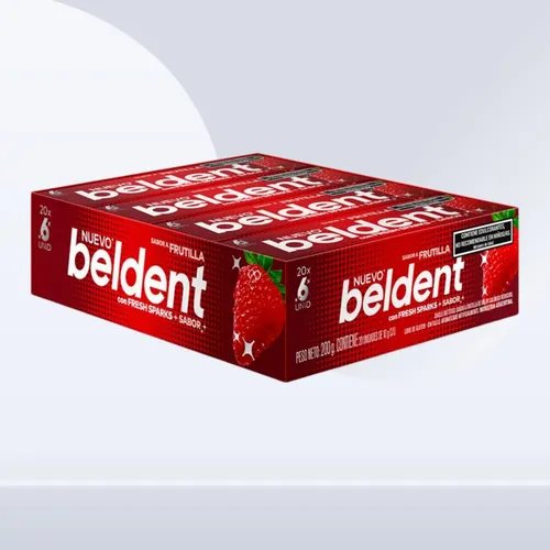 Beldent Frutilla Poseidon 20x20