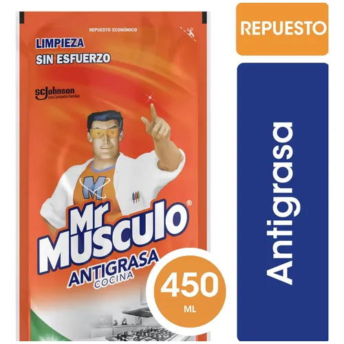 Mr Musculo Cocina Antigrasa Dp 450ml x12