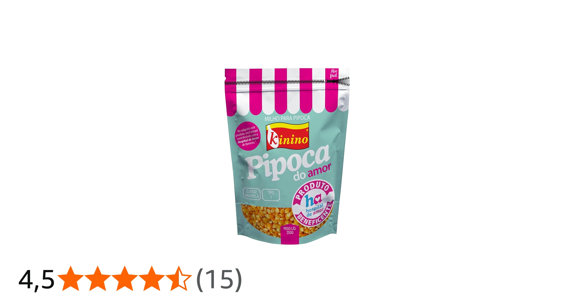 Pipoca Do Amor Pororo Kinino 250g