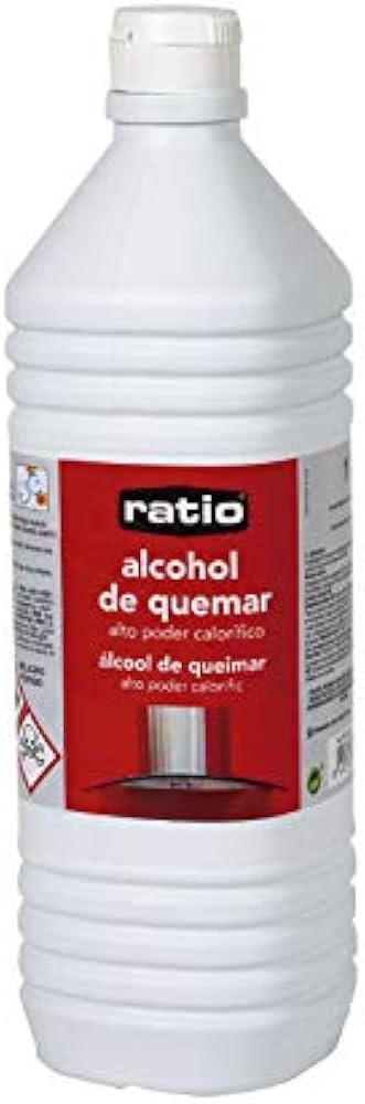 Alcohol de Quemar B. B. Rojo 1L