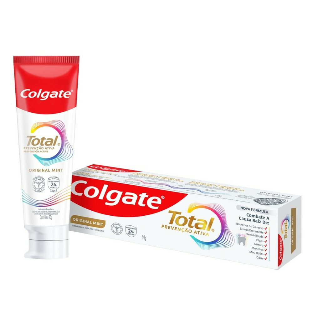 Colgate Crema Dental Total 12 Original Mint 48x90g