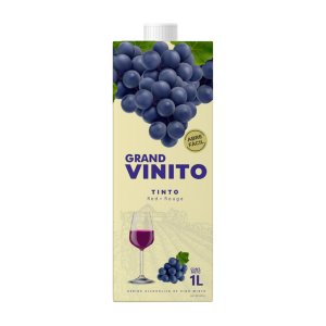 Vino Tinto Tetra Vinito 1000ml