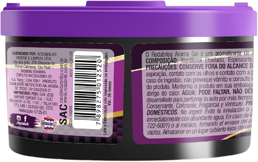 Aromatizante en Gel Lavanda