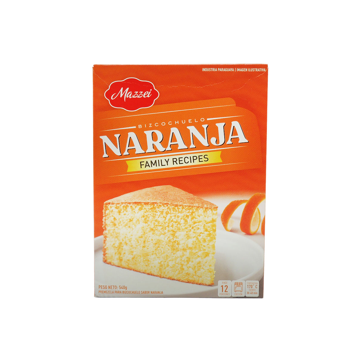 Mazzei Premezcla Sabor Vainilla 540g