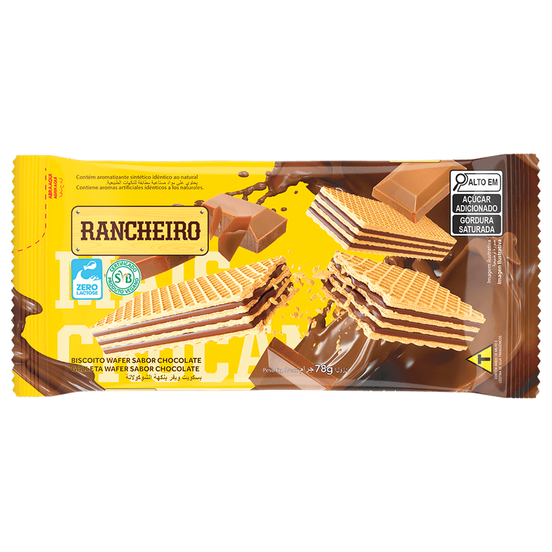 Wafer Rancheiro Vainilla 78g