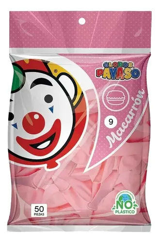 Globo 9.0 Rosa Claro x50