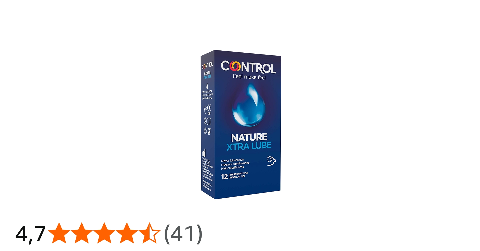 Preservativo Control Xtra Lub