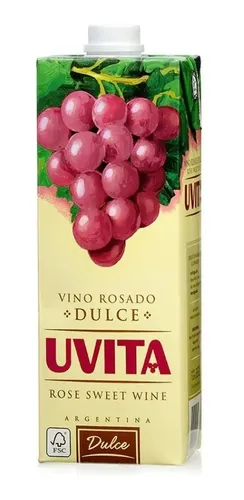 Vino Uvita Rosado 1L