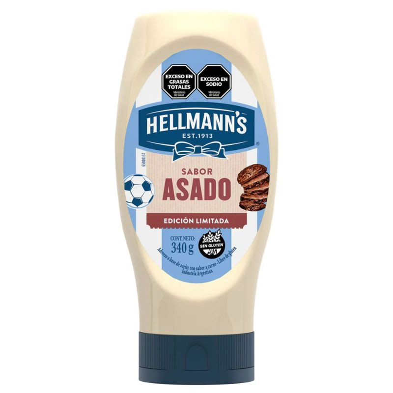 Hellmanns Ader Asado Sqz 24x340g