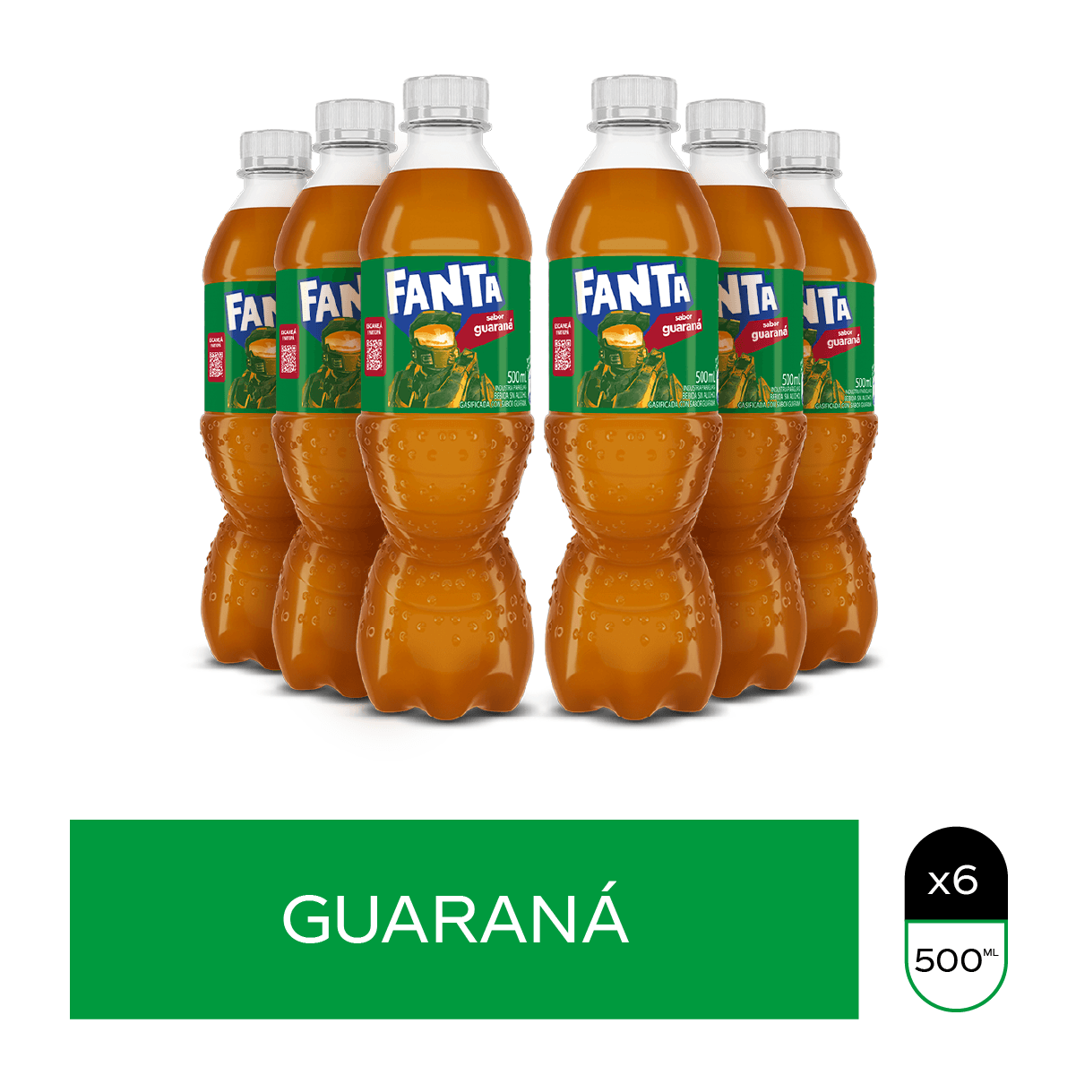 Descartable Fanta Guaraná 500ml