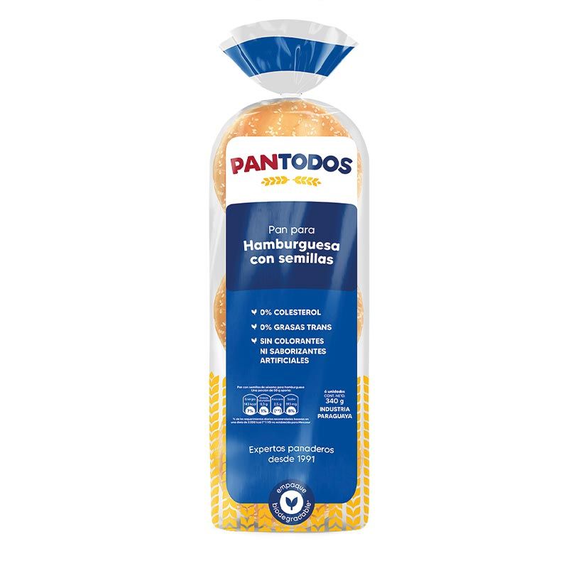 Pan para Sandwich Pantodos 440g