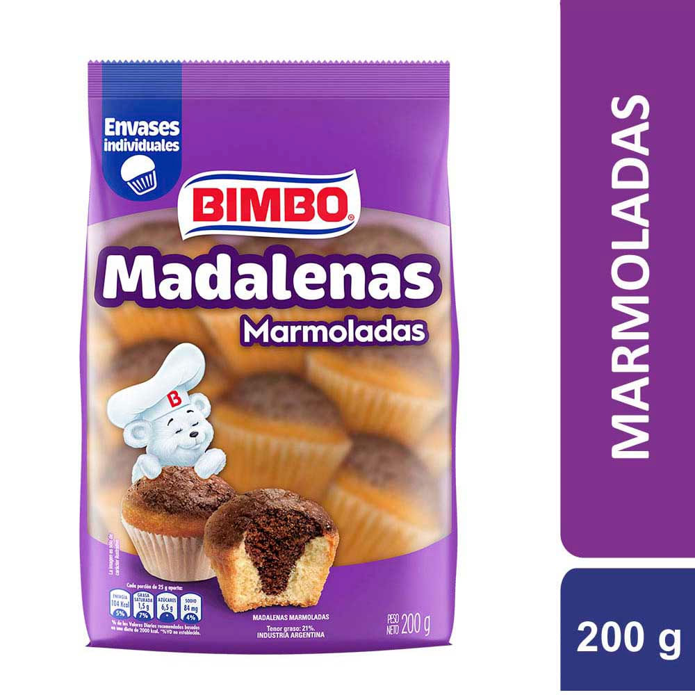 Bimbo Madalenas Marmoladas 200g