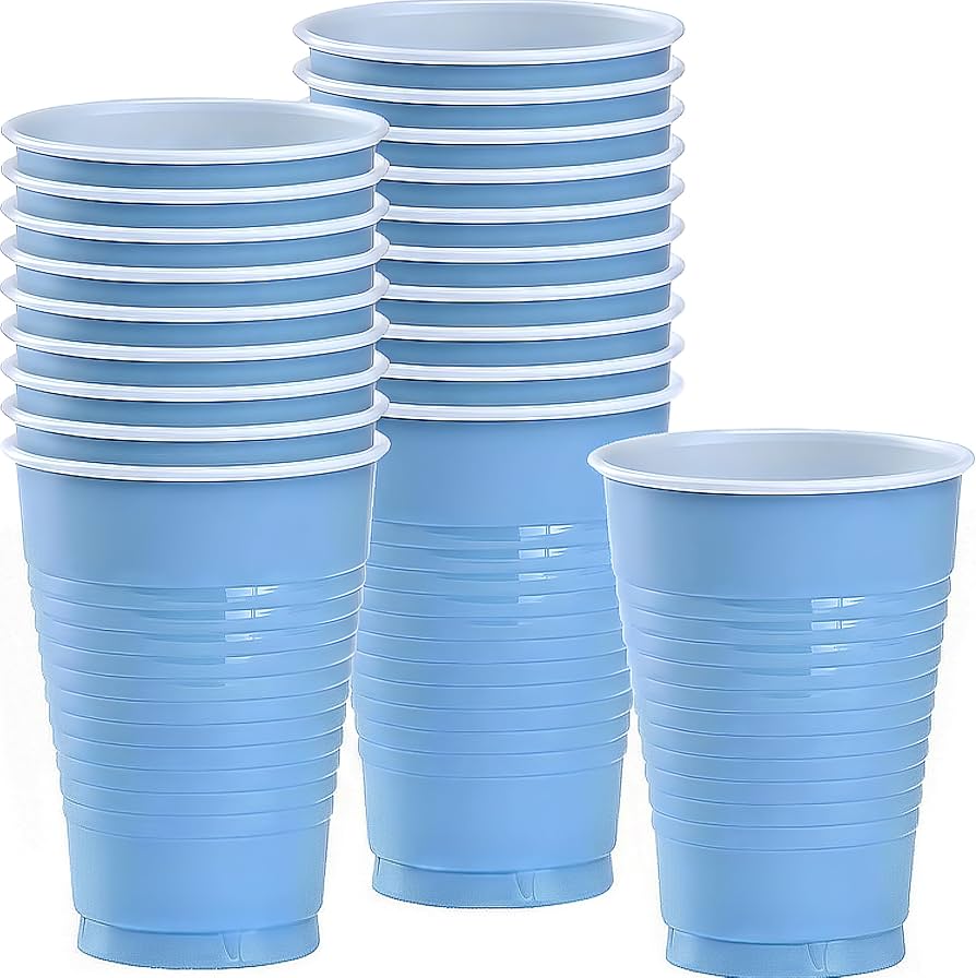 Vaso Azul Claro 400ml x25