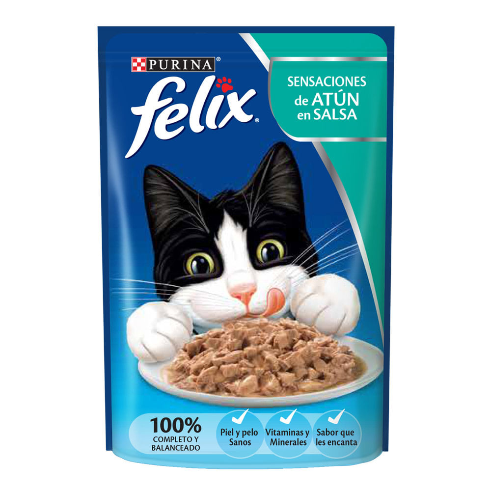 Felix Gatitos Sensac Atún en Salsa 85g