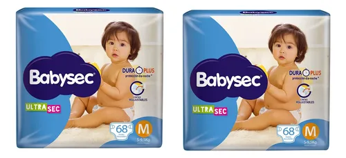 Babysec Pan Ultra Jumbo Med 4-68un