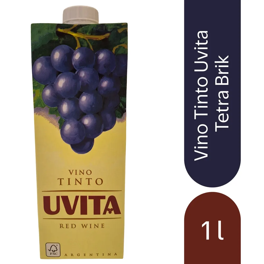 Vino Uvita Tinto 1L
