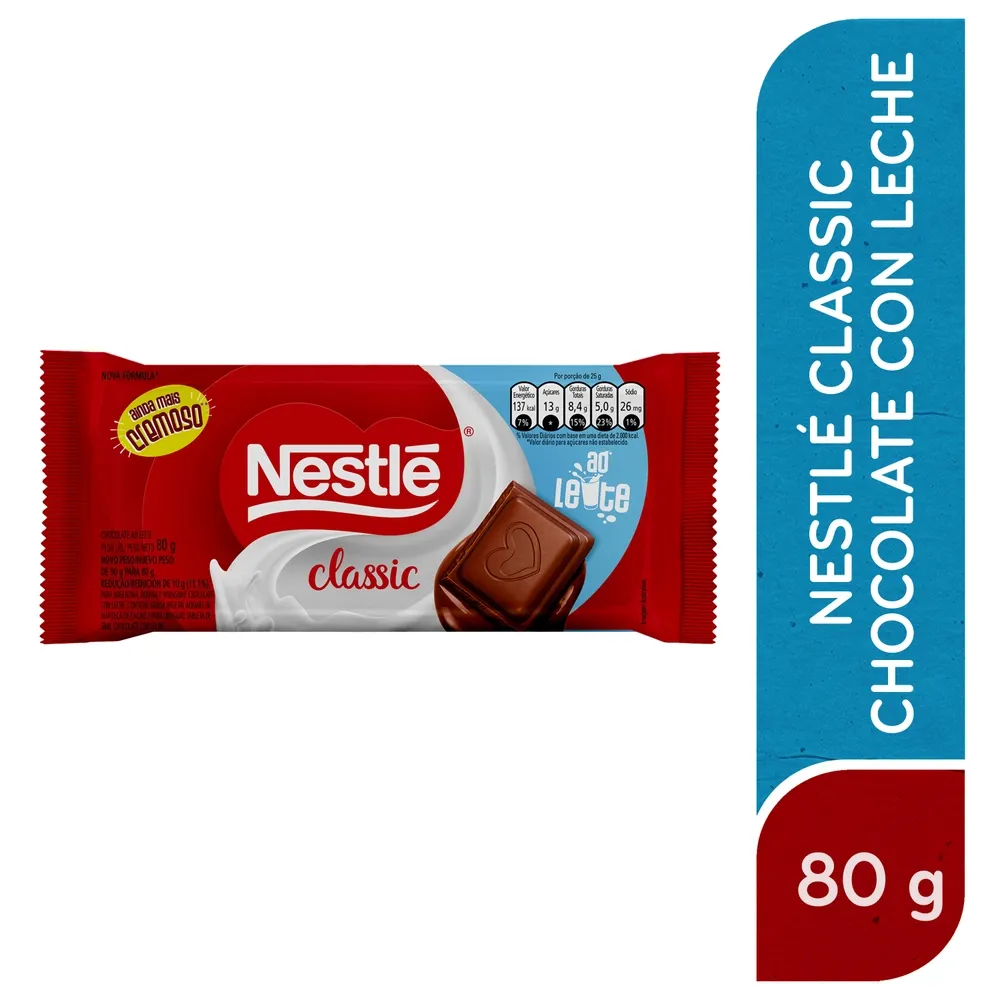 Chocolate Classis de Leche 80g