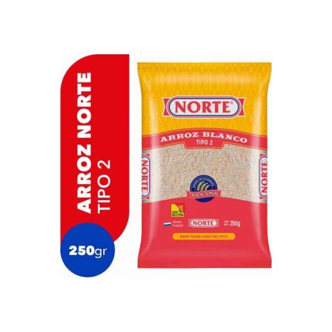 Arroz Tipo 2 Norte 250g