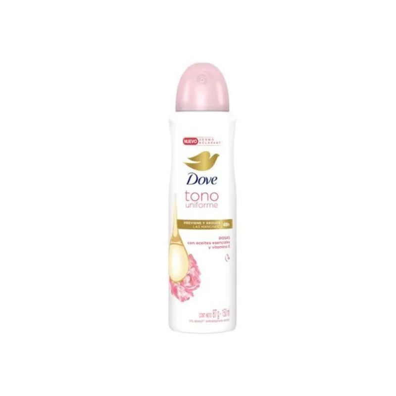 Dove Desodorante Aerosol Ap Rosas 12x87g 150ml