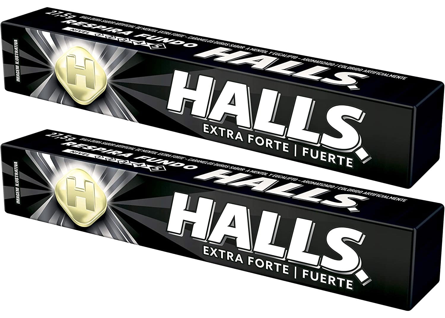 Halls Extra Fuerte 28g