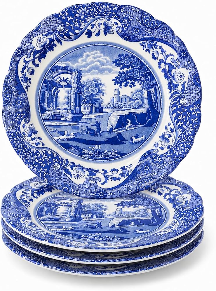 Plato Azul Claro x10