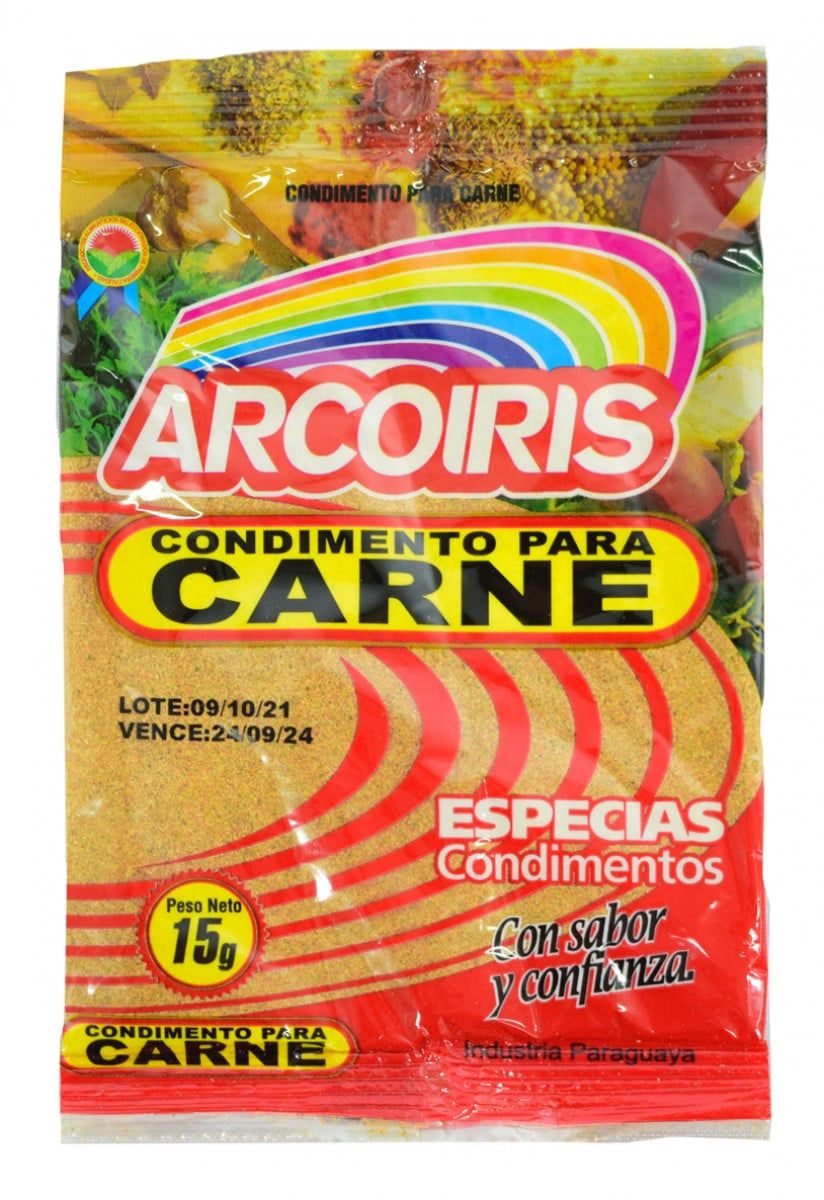 Condimento para Carne 20x15g