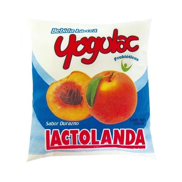 Yogulac Durazno Lactolanda 500ml
