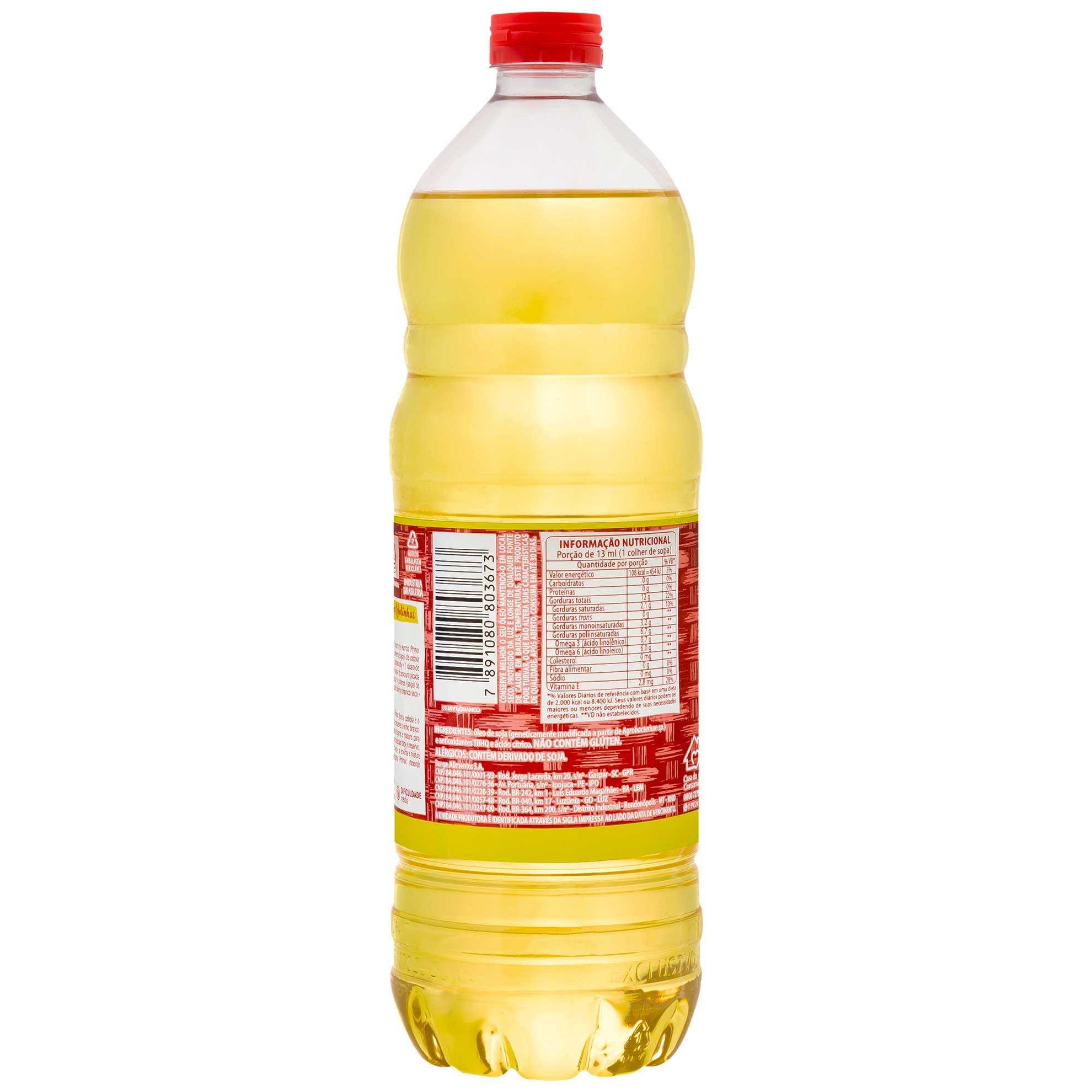 Aceite de Soja Primor x 900ml