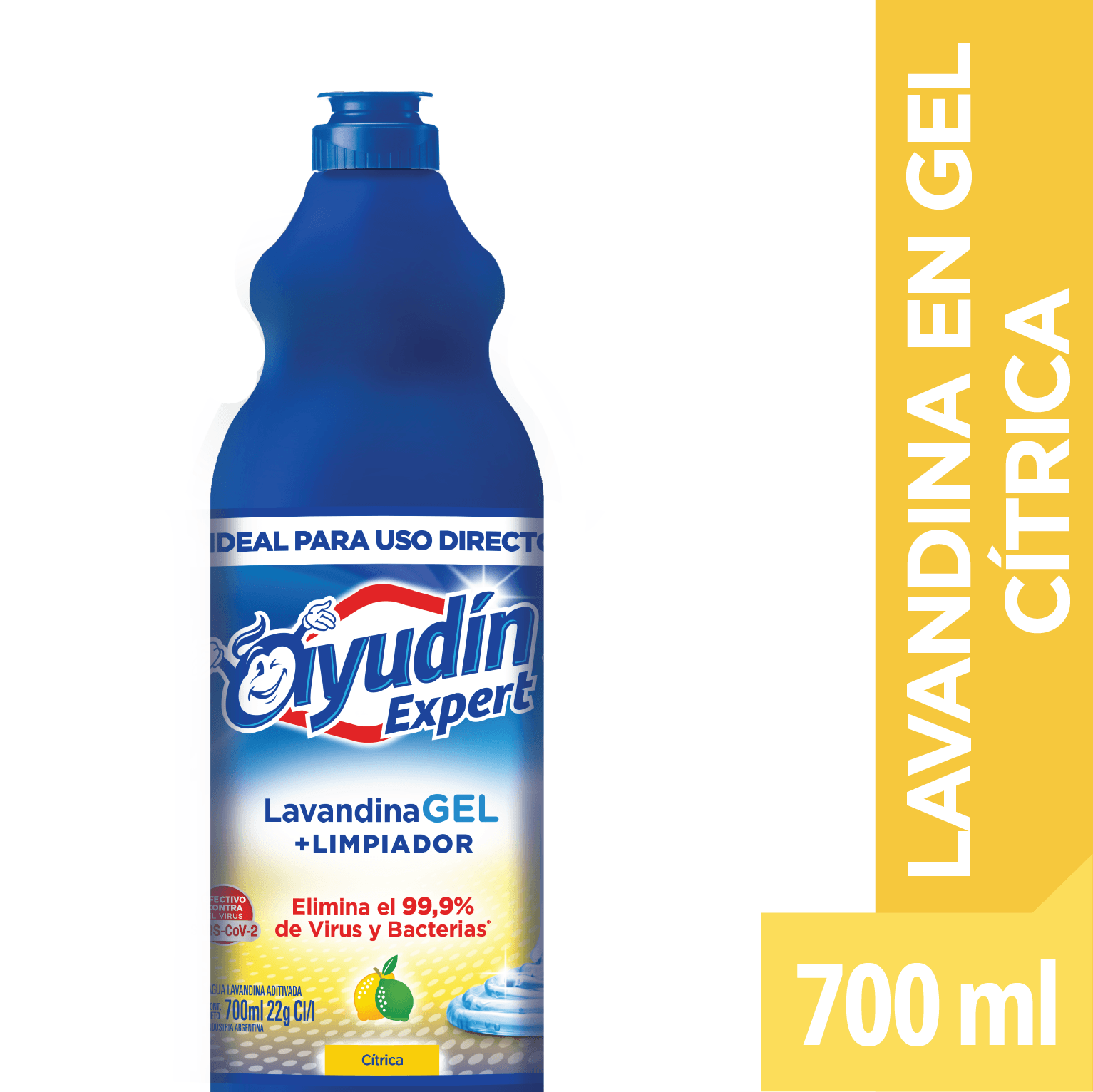 Lavandina en Gel Yuyo 1L