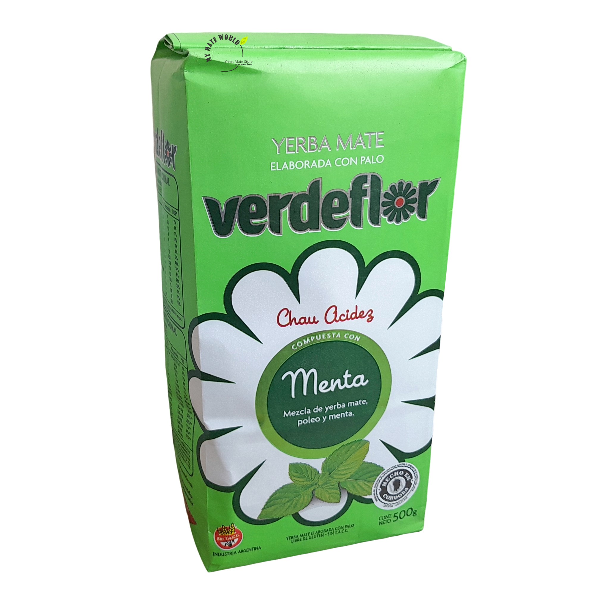 Yerba Mate Menta Purete x 500g