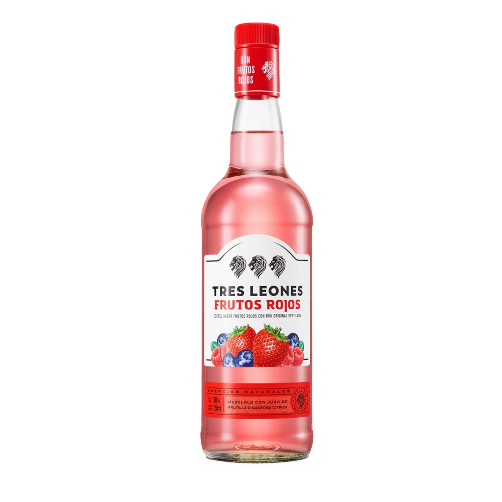 Coctel Ron Arandano Tres Leone 750ml