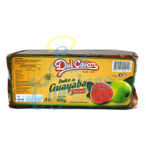Dulce de Guayaba Barra 400g