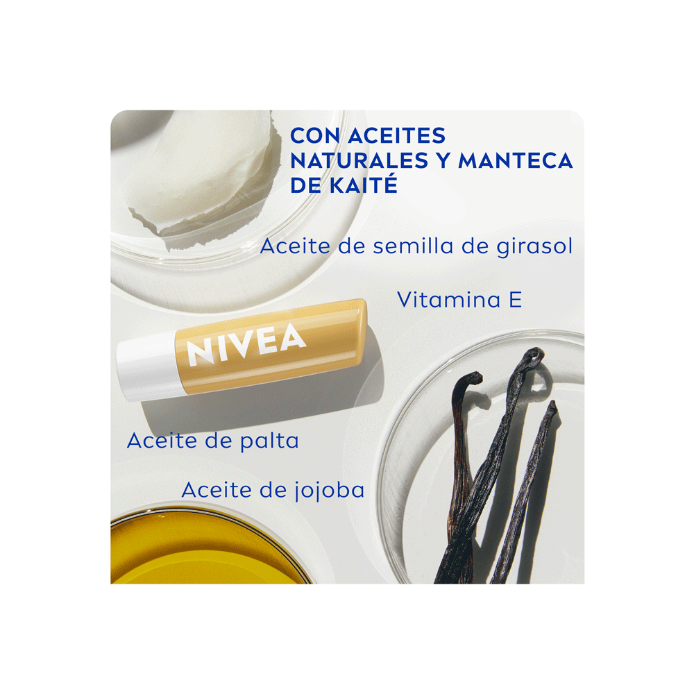 Labial Nivea Vainilla
